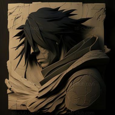 3D model Sasuke Uchiha (STL)